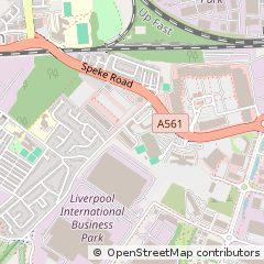 Map of Liverpool, Merseyside