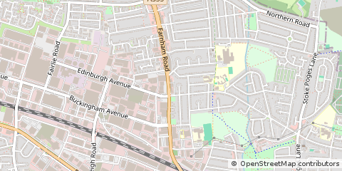 Map of Slough
