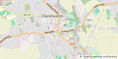 Map of Cleckheaton