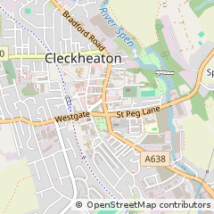 Map of Cleckheaton
