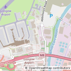 Map of Paisley, Renfrewshire