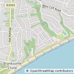 Map of Bournemouth