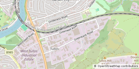 Map of Aberdeen