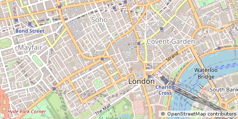 Map of London, ST. James's