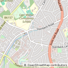 Map of Leeds