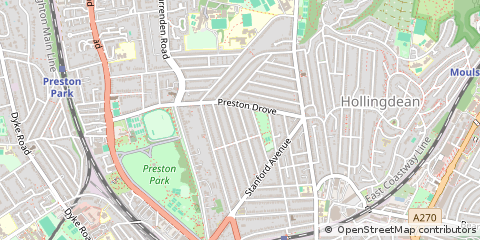 Map of Brighton