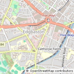 Map of Birmingham