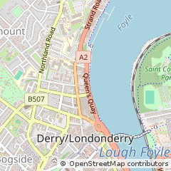 Map of Co Derry, Co. Londonderry