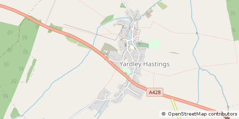 Map of Northampton, Oxon