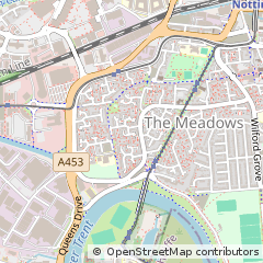 Map of Nottingham