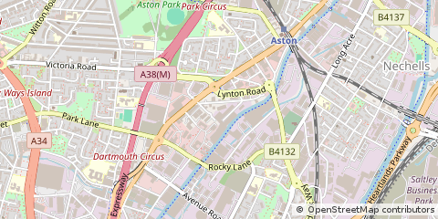 Map of Birmingham