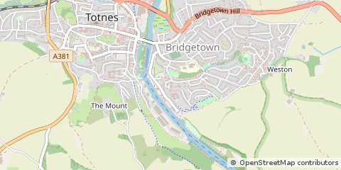 Map of Totnes