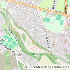 Map of Gillingham, Kent