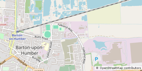 Map of Barton Upon Humber, North Lincolnshire