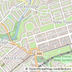 Map of Edinburgh