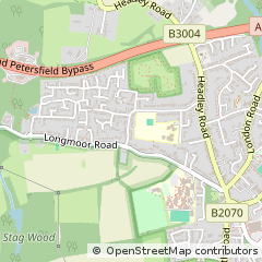 Map of Liphook, Hampshire