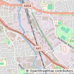 Map of Wolverhampton