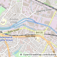 Map of Smethwick, West Midlands