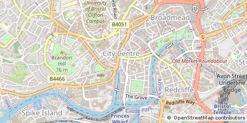 Map of Bristol