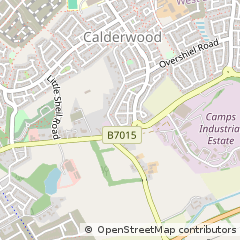 Map of East Calder