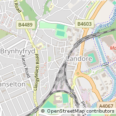 Map of Swansea