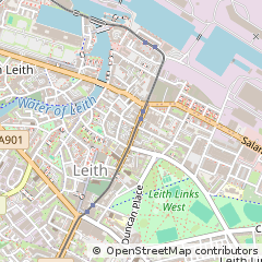 Map of Edinburgh, Lothian