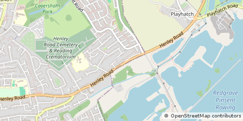 Map of Reading