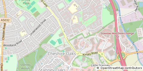 Map of Ellesmere Port