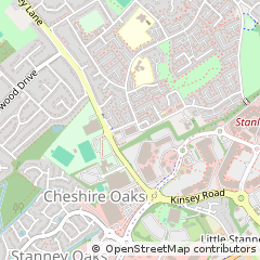 Map of Ellesmere Port