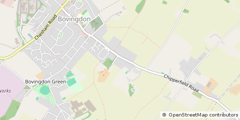 Map of Hemel Hempstead, Hertfordshire
