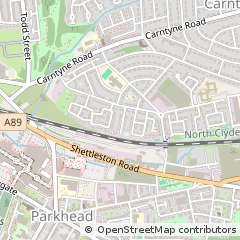 Map of Glasgow