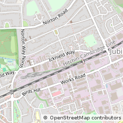 Map of Letchworth, Herts