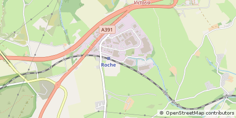 Map of ST Austell, Cornwall
