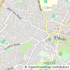 Map of ELY, Cambridgeshire