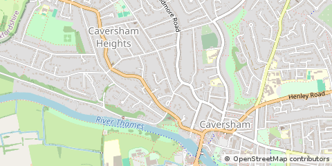 Map of Reading