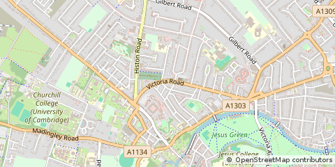 Map of Cambridge