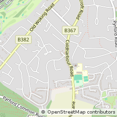 Map of Woking