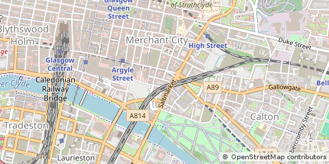 Map of Glasgow