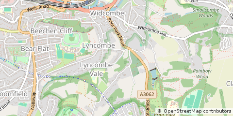 Map of Bath