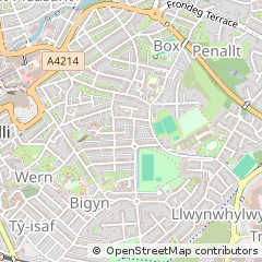 Map of Llanelli