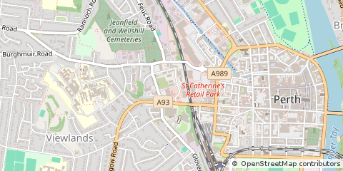 Map of Perth