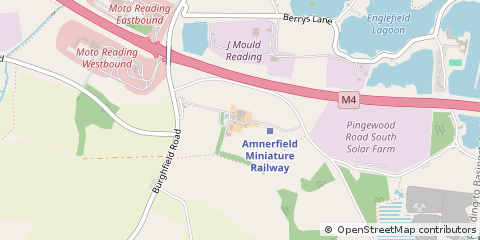Map of Reading, Berkshire