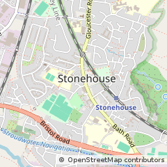 Map of Stonehouse, Gloucestershire