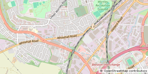 Map of Leeds