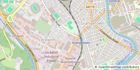 Map of Cardiff