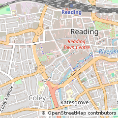 Map of Reading