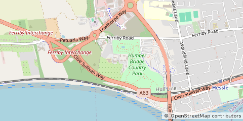 Map of Hessle, East Yorkshire