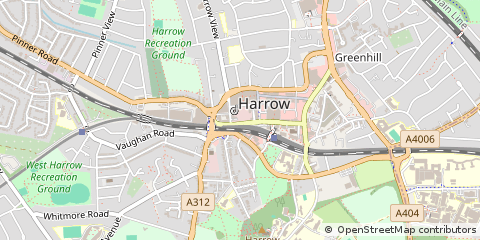 Map of Harrow