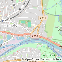 Map of Hampton