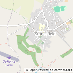Map of Stonesfield, Oxfordshire